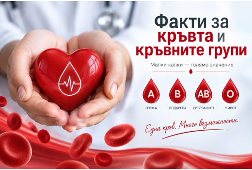 Факти за кръвта и кръвните групи