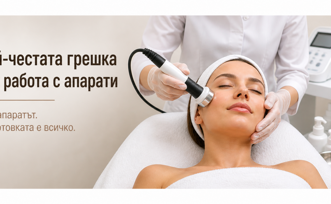 Най-честата грешка при работа с апарати (която никой не ти казва)