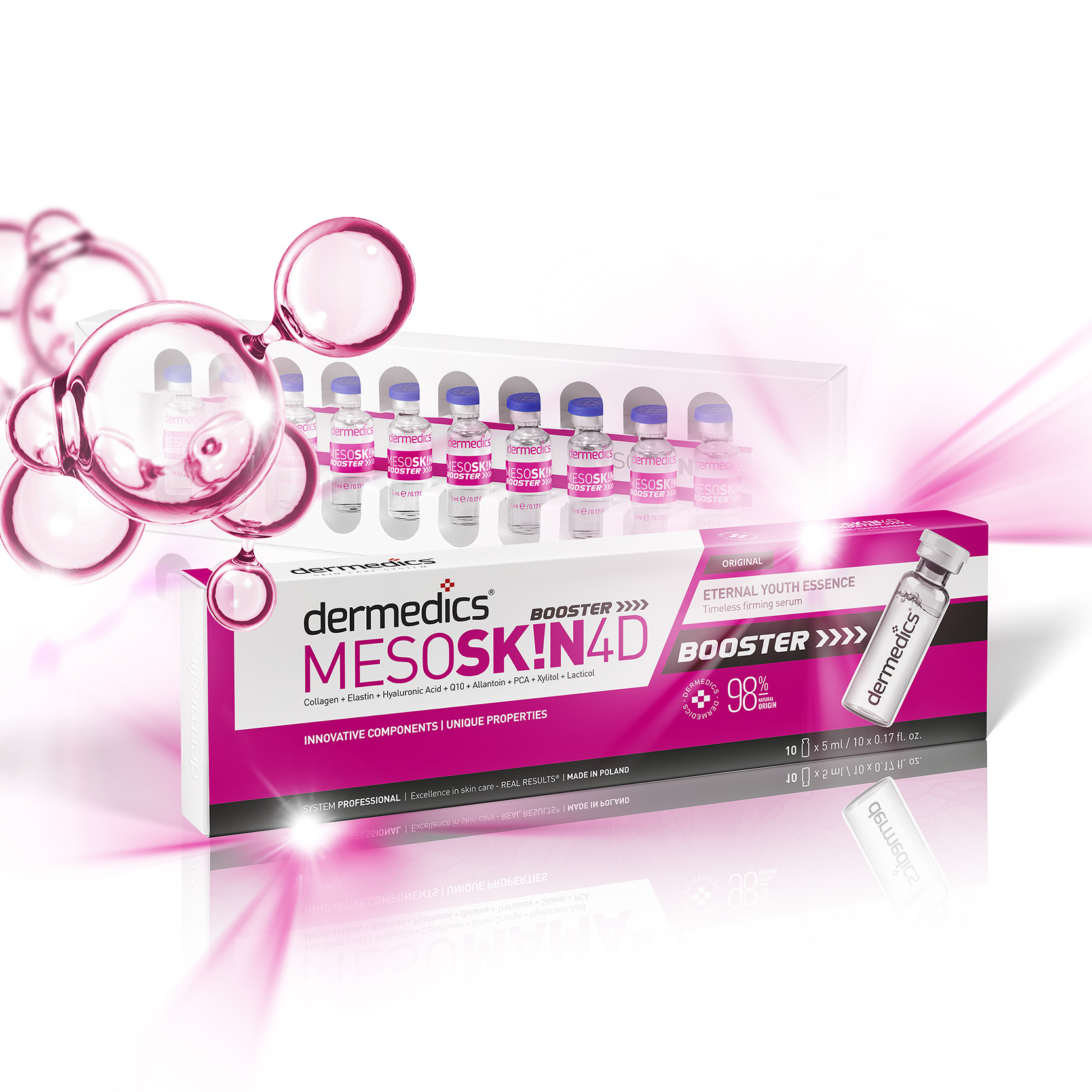 Състав на МЕЗО серум SK!N 4D BOOSTER